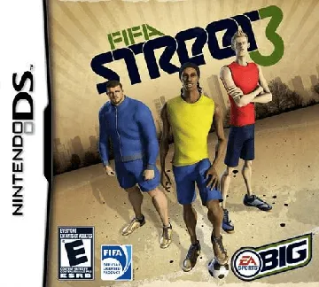 FIFA Street 3 (USA) (En,Fr,Es) box cover front